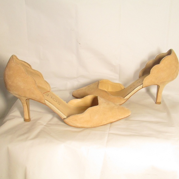 Sole Society Women's Beige Heels - Picture 7 of 8
